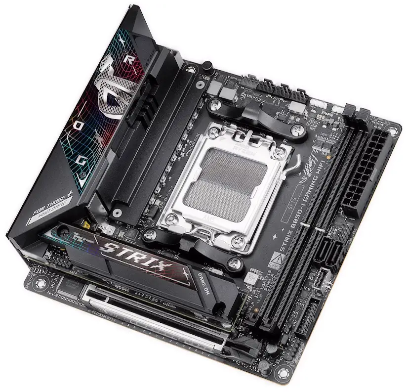 Informático Robregordo - Montaje ASUS ROG STRIX B850-I GAMING WIFI Robregordo