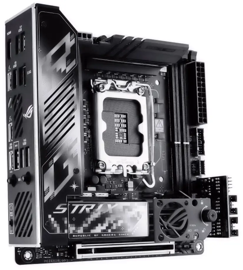 Informático Robregordo - Montaje ASUS ROG STRIX Z890-I GAMING WIFI Robregordo
